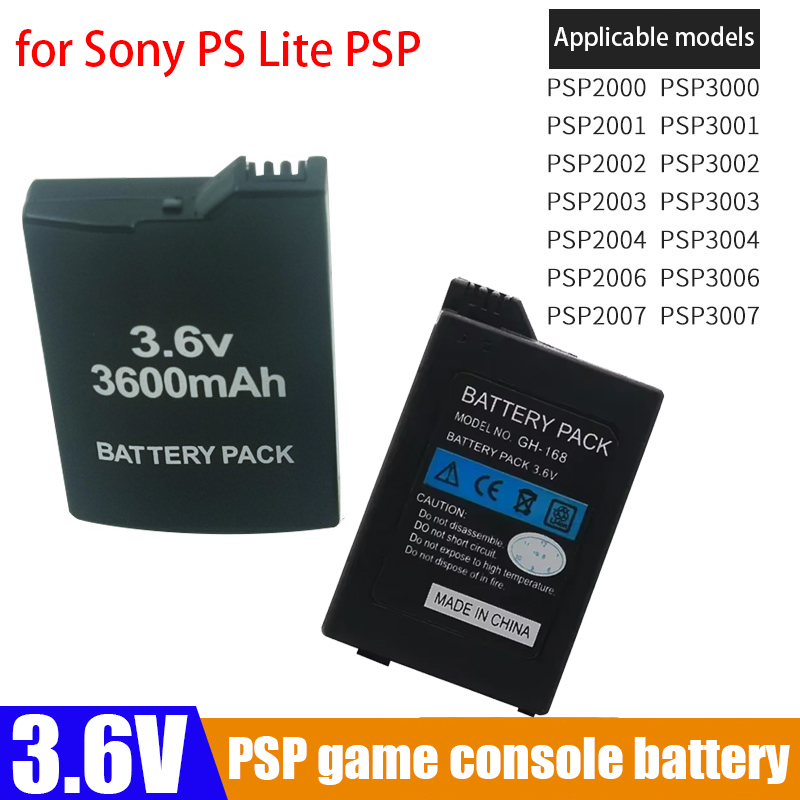 Gaming Console Cartoon - 3.6V 3600mAh Built-in Battery for Sony