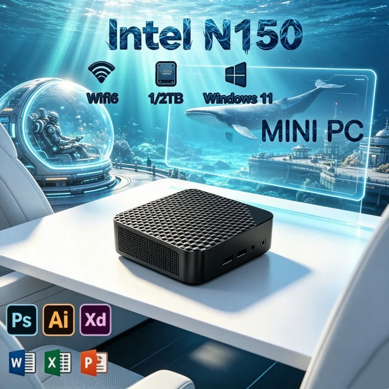 Gaming Console Stick - 2026 Lumid Core N150 MINI PC
