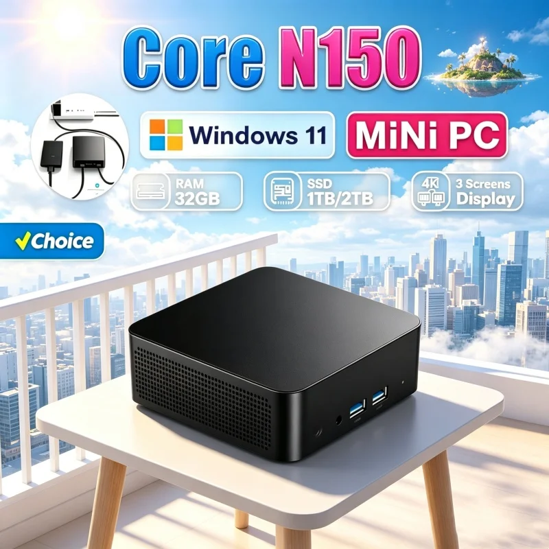 Gaming Console Stick - 2026 Posh Core N150 MINI PC