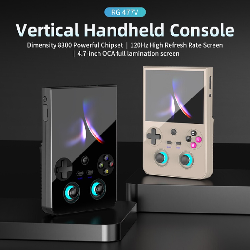 Gaming Console Handheld Android - Handheld Game Console Rg477v Retro Portable