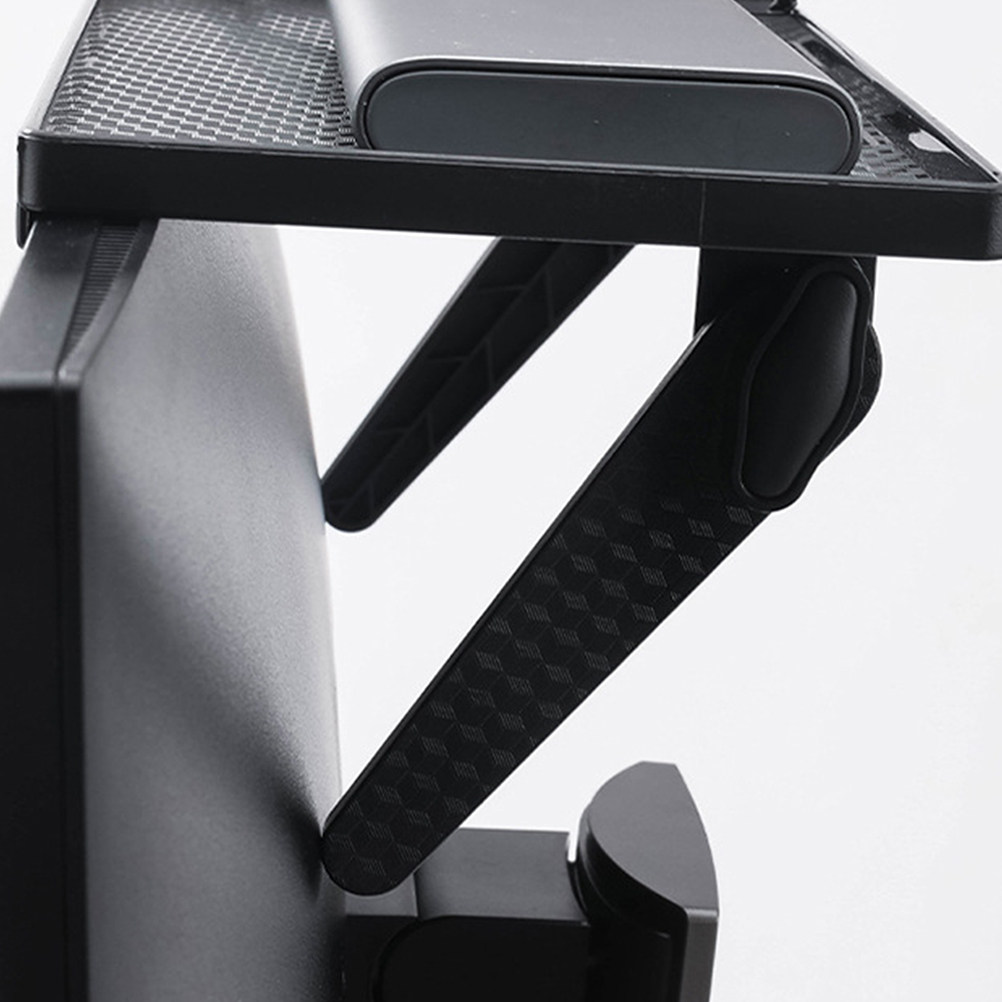 Gaming Console With - Punch-Free ABS TV Monitor Mount Organizer