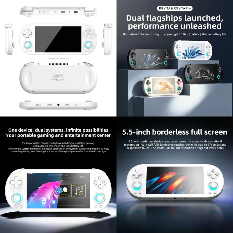 Gaming Console Games - 【CHIMU HOME】 5.5 inch touchscreen handheld