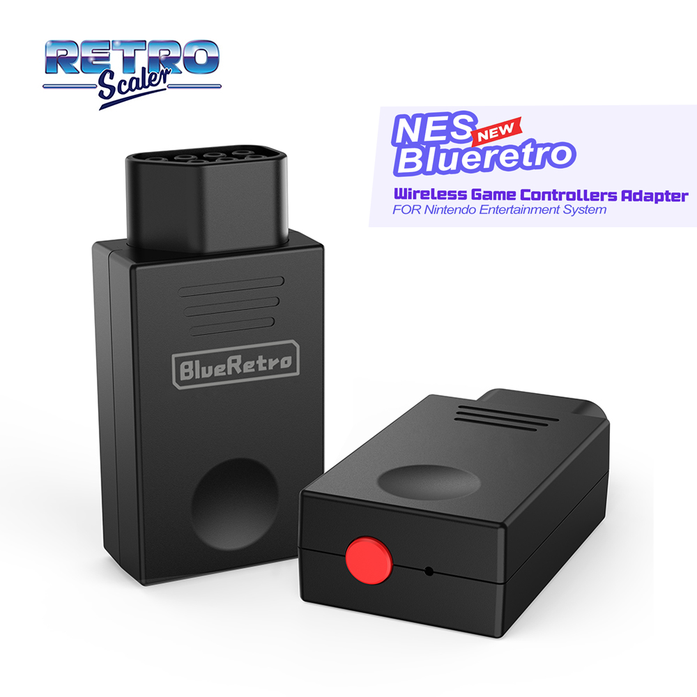 Gaming Console Joystick - RetroScaler Blueretro Wireless Controller Adapter for