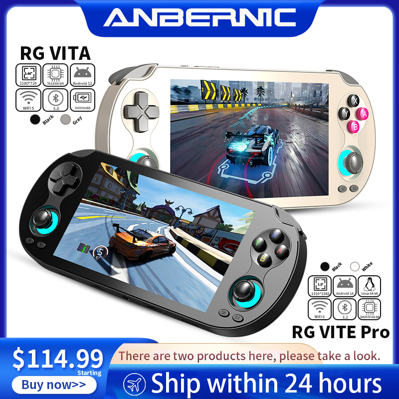Gaming Console Handheld Android - ANBERNIC RG VITA / RG VITA