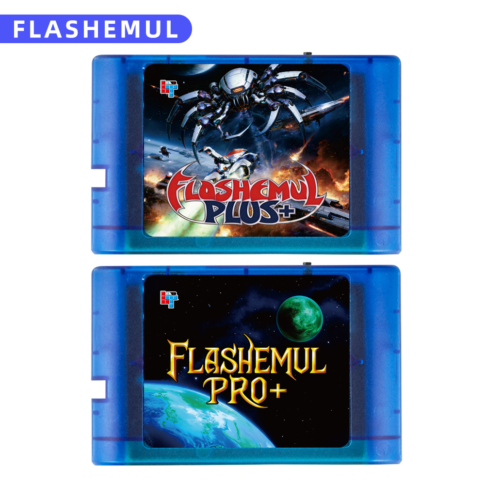Gaming Console Genesis - NEW FLASHEMUL MDV1 PLUS Game Cartridge