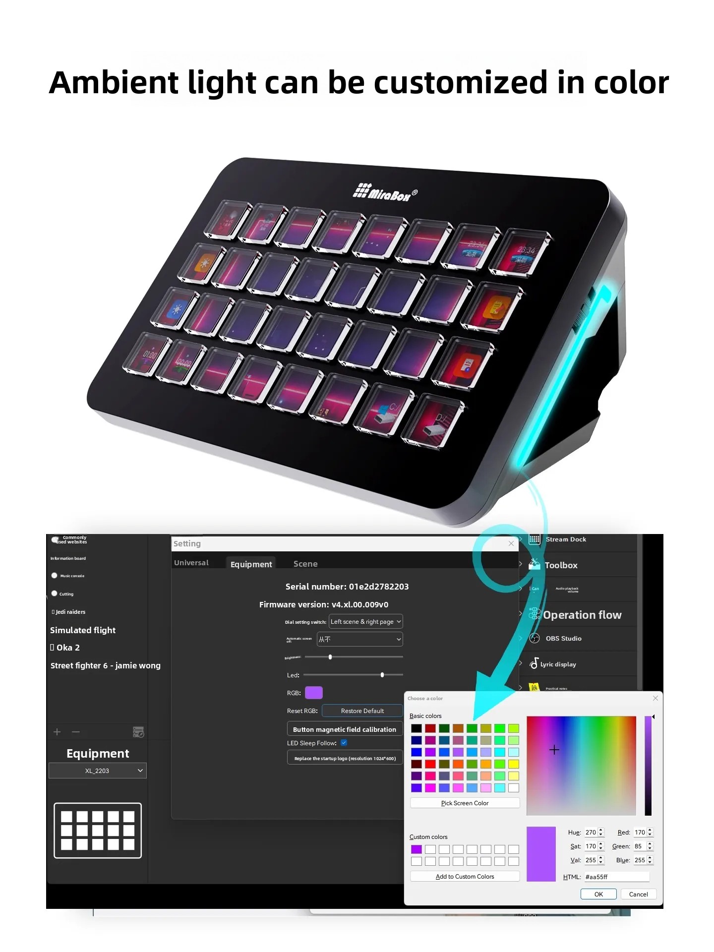 Mirabox XL Stream Deck Macro K - Gaming Console Keyboard ulasan dan harga