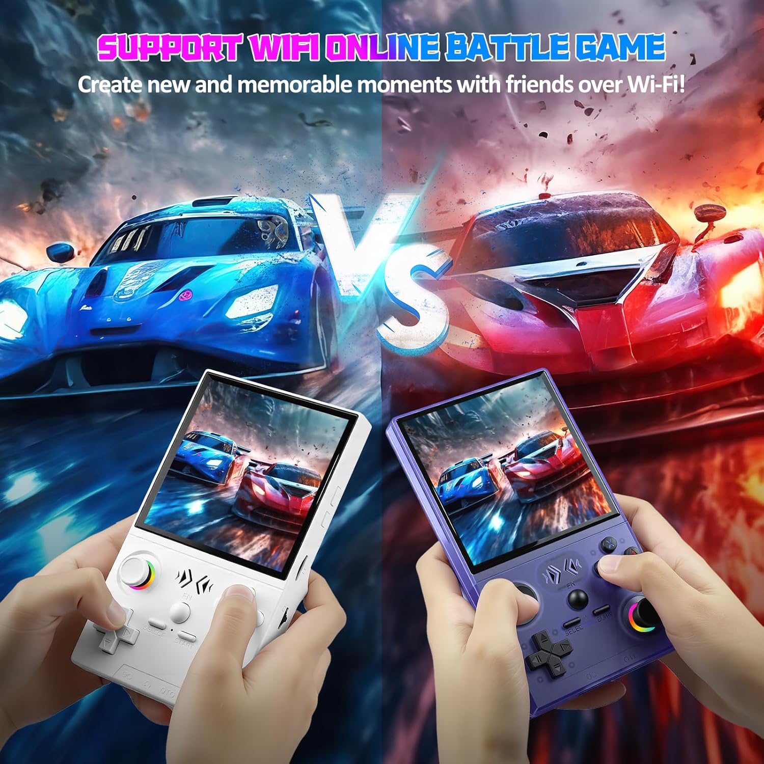 FLLBW XF40V Retro Handheld Gam - Gaming Console Handheld Android ulasan dan harga