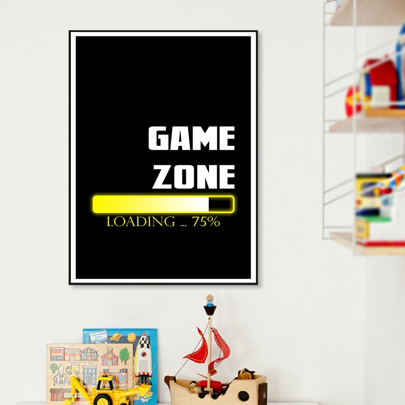 Gaming Quotes Art Painting xbo - Gaming Console Picture ulasan dan harga