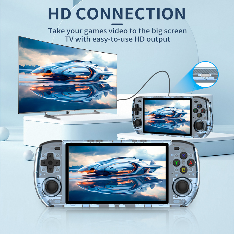 RGB10 MAX3 5.0-Inch IPS Screen - Gaming Console Cartoon ulasan dan harga