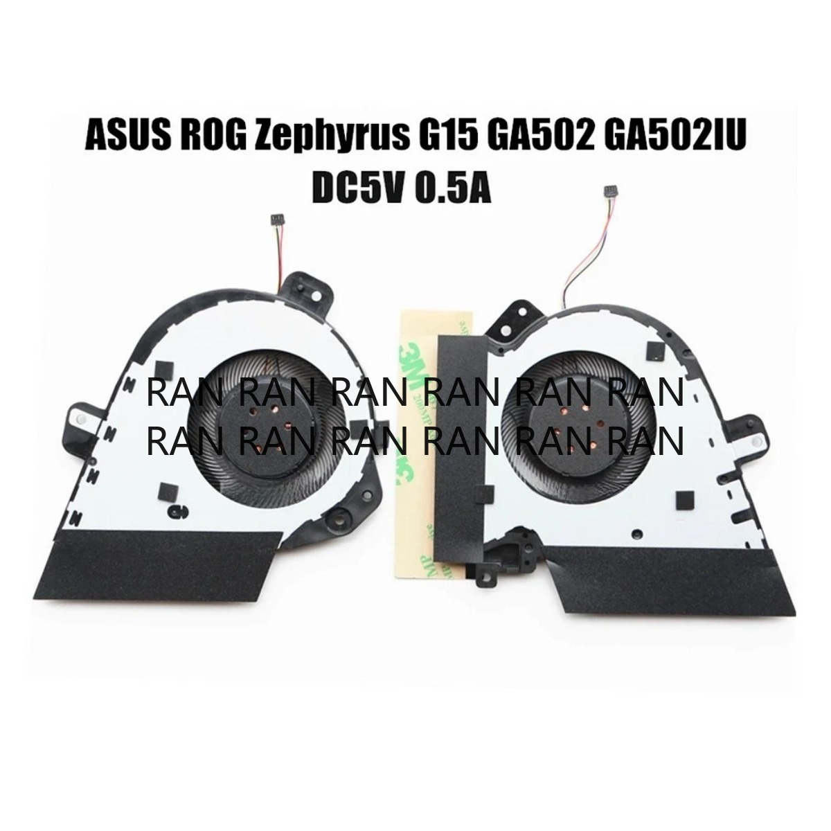 New Laptop CPU GPU Cooling Fan - Gaming Console Asus ulasan dan harga
