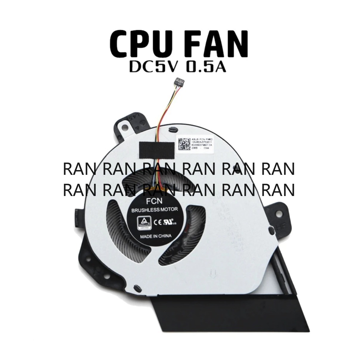 New Laptop CPU GPU Cooling Fan - Gaming Console Asus ulasan dan harga