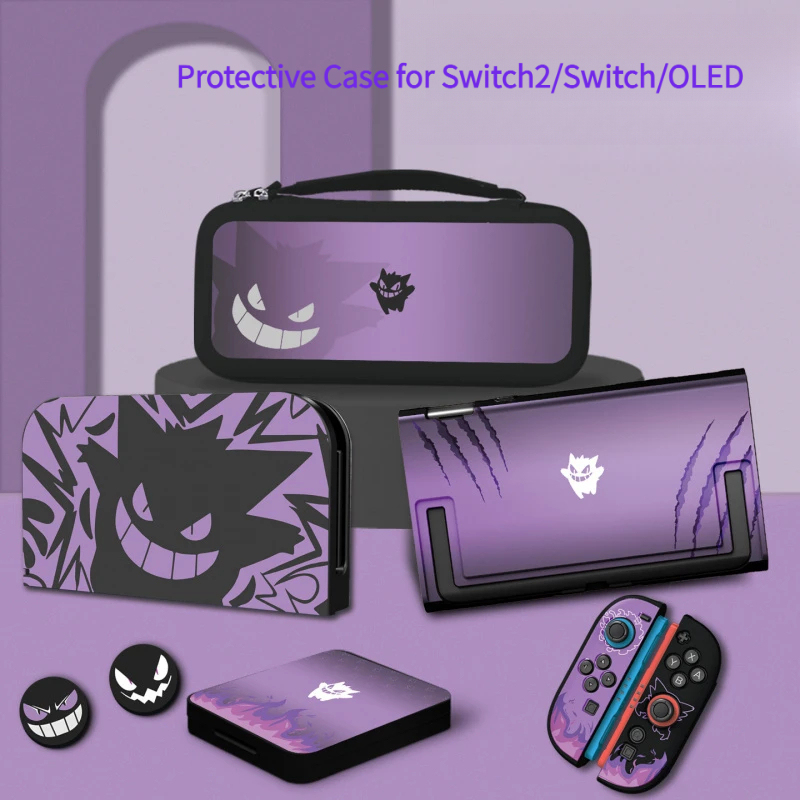 Anime Purple Gengar Protective - Nintendo Console Switch 2 ulasan dan harga