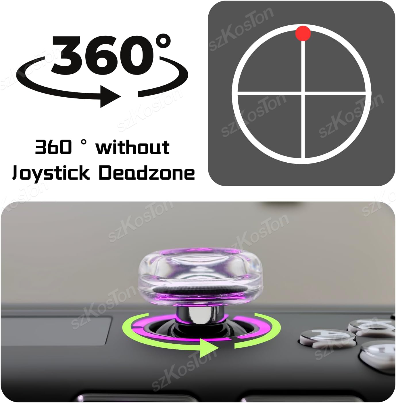 2PCS Liquid Silicone Joystick  - Gaming Console Joystick ulasan dan harga