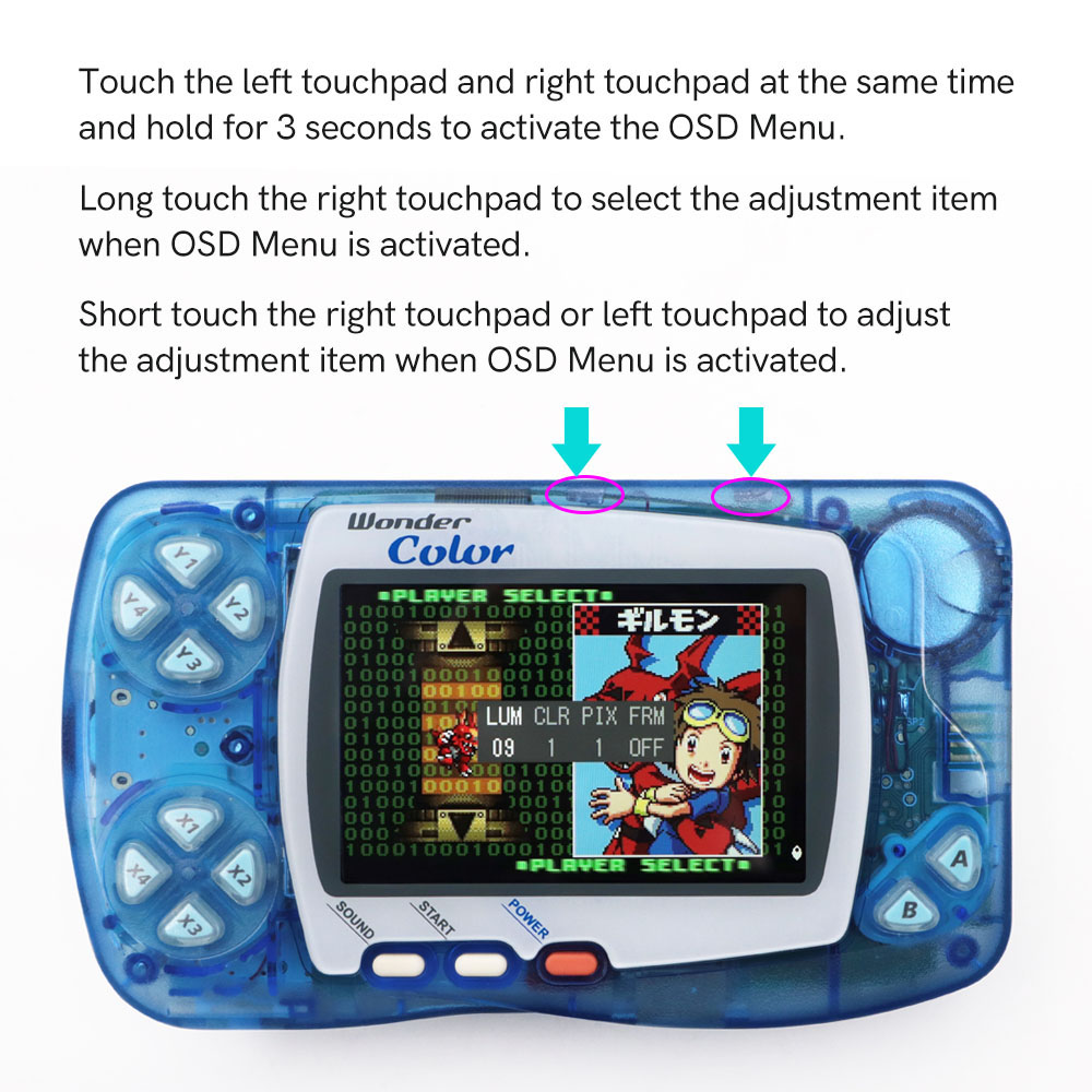 Newest WSC Hightlight IPS LCD  - Gaming Console Display ulasan dan harga