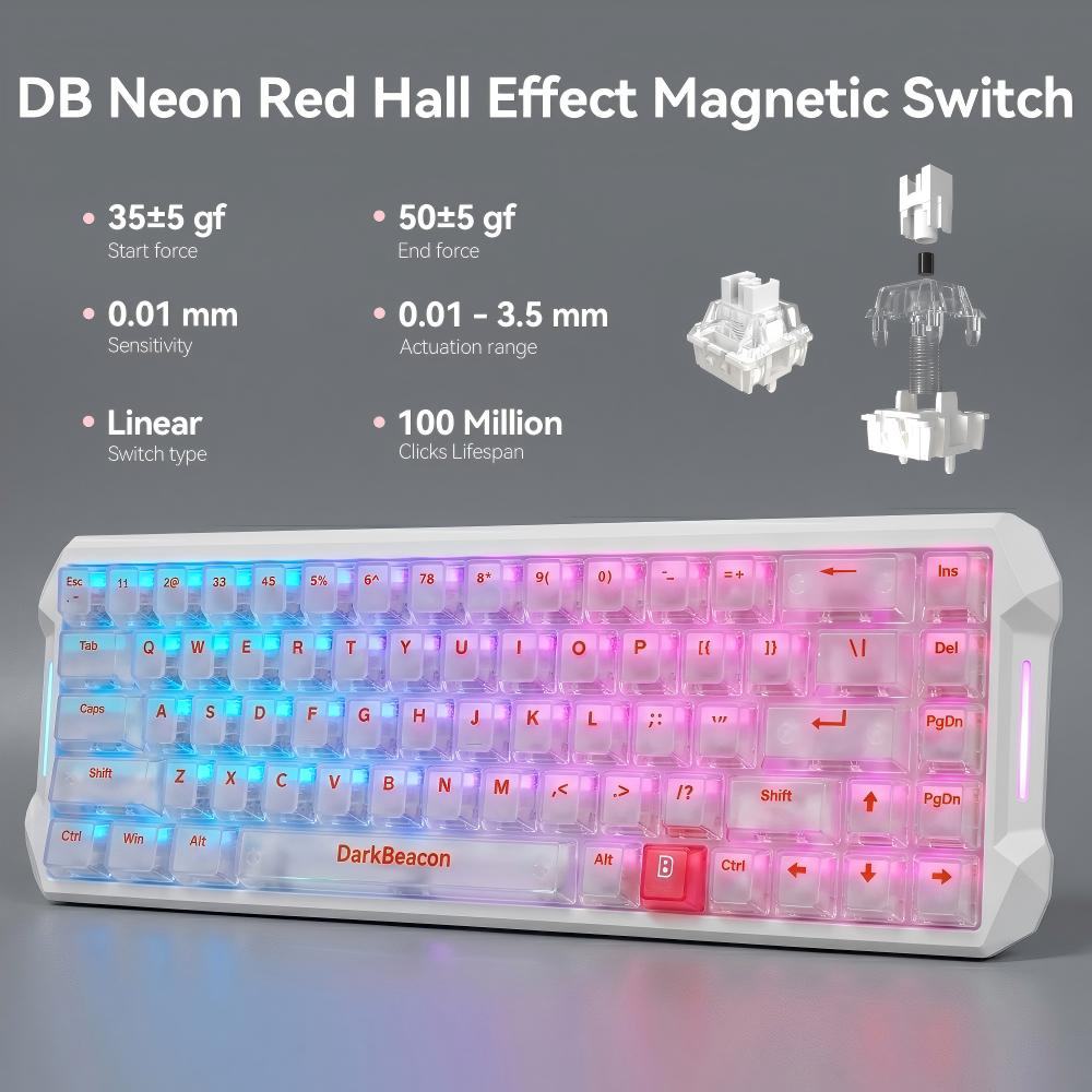 DarkBeacon Flux 68 HE Magnetic - Gaming Console Zone ulasan dan harga