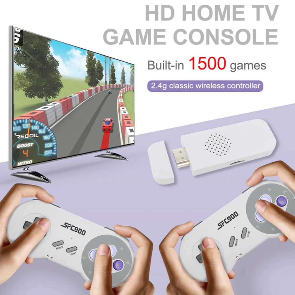 SF900 Retro Video Game Console - Gaming Console Stick ulasan dan harga