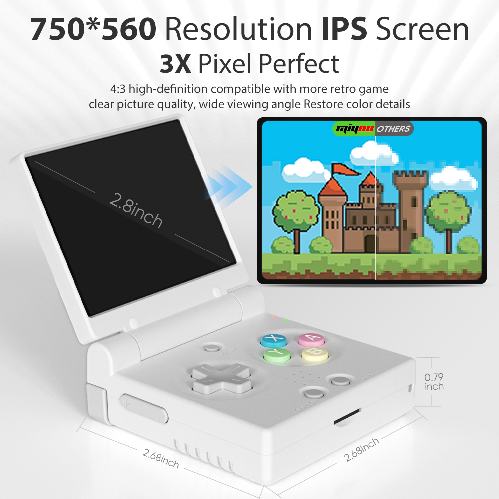 MIYOO Mini Flip Retro Handheld - Gaming Console Zone ulasan dan harga