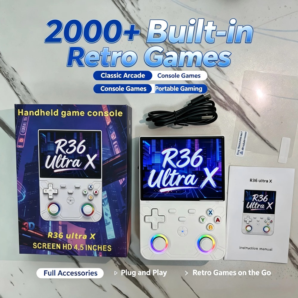 R36 Ultra X Retro Handheld Gam - Gaming Console R36 ulasan dan harga