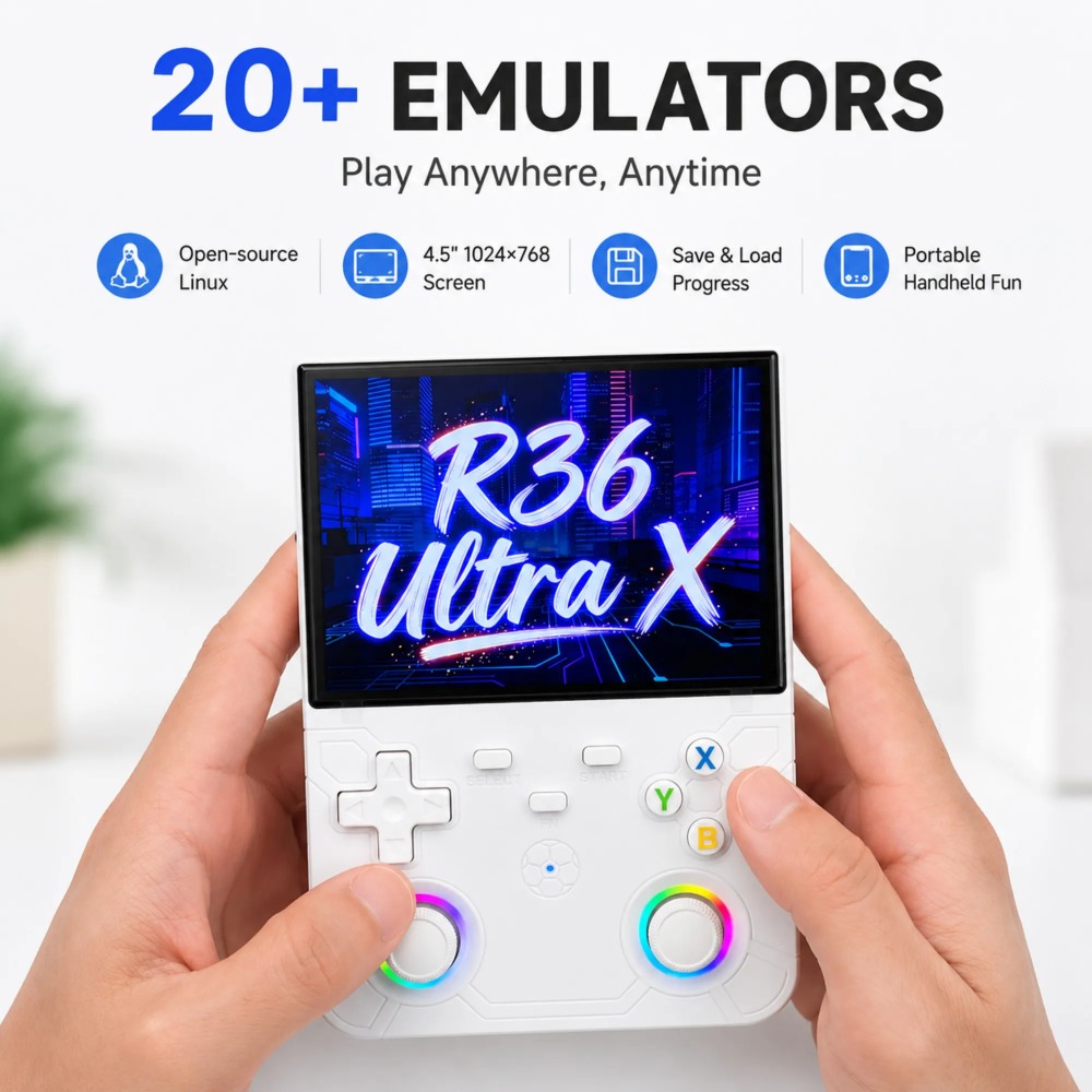 R36 Ultra X Retro Handheld Gam - Gaming Console R36 ulasan dan harga