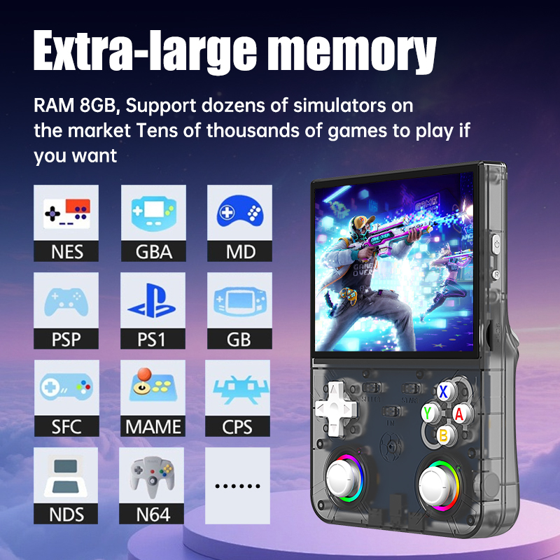 R36 Ultra X Retro Handheld Vid - Gaming Console R36 ulasan dan harga