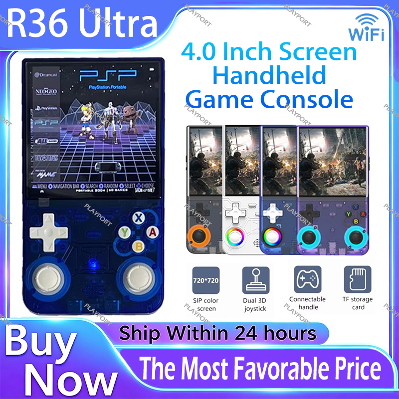 New R36 Ultra Retro Handheld G - Gaming Console R36 ulasan dan harga