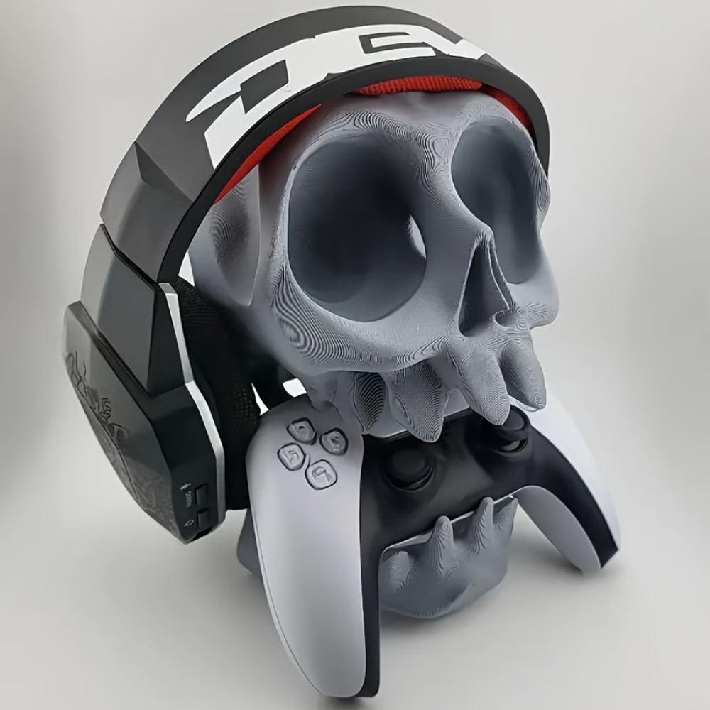 Skull Shaped Controller Stand  - Gaming Console Joystick ulasan dan harga