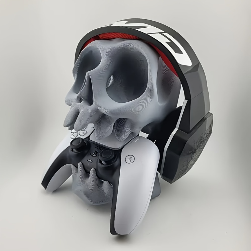 Skull Shaped Controller Stand  - Gaming Console Joystick ulasan dan harga