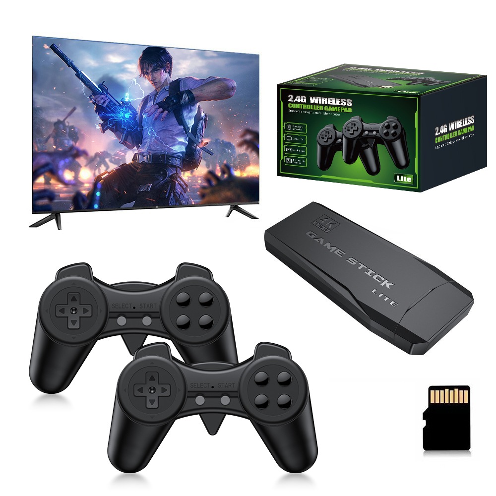 Portable 4K Retro Game Stick C - Gaming Console Stick ulasan dan harga