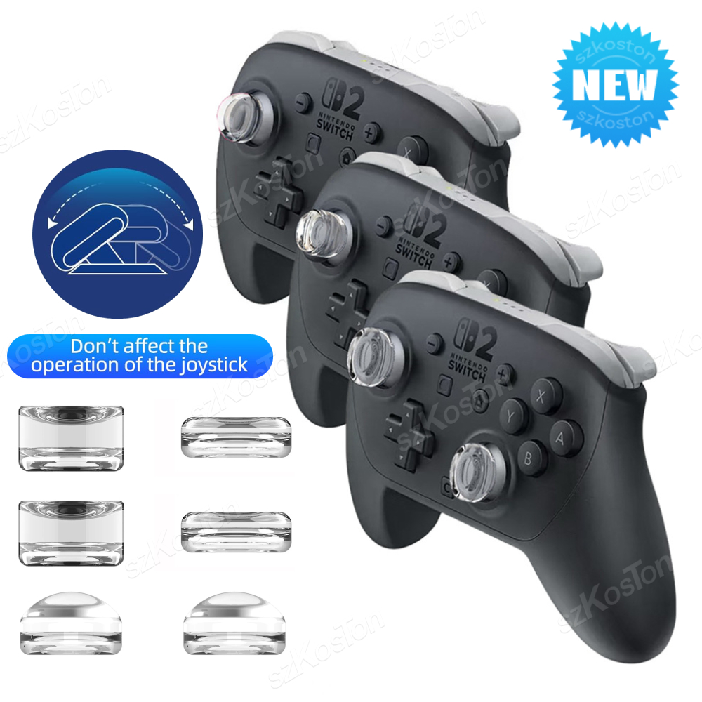 Clear Thumb Grips Caps for Swi - Nintendo Console Switch 2 ulasan dan harga