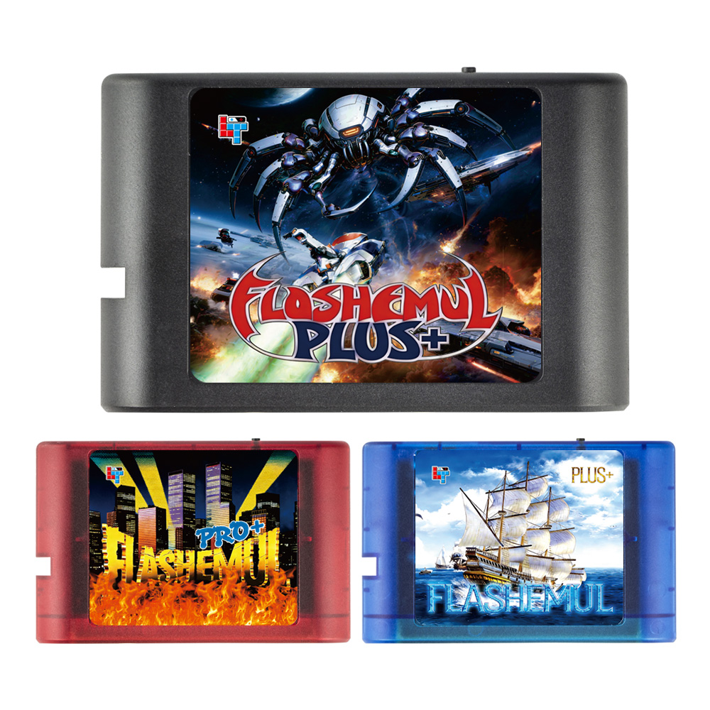 FLASHEMUL EDMD V1 Pro Cart MD  - Gaming Console Genesis ulasan dan harga