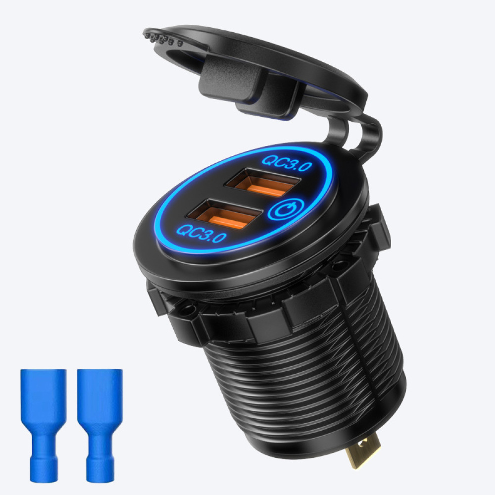 Dual USB Motorcycle Charger PD - Gaming Console For Phone ulasan dan harga