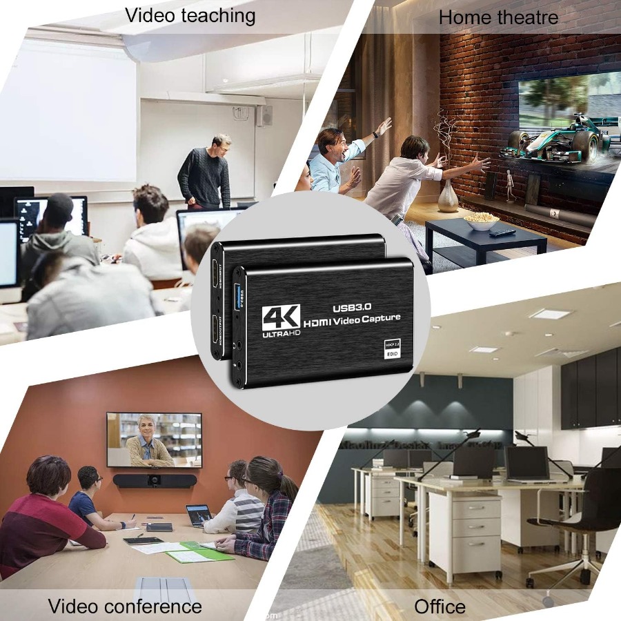 4K USB 3.0 Video Capture Card  - Gaming Console With Phone ulasan dan harga