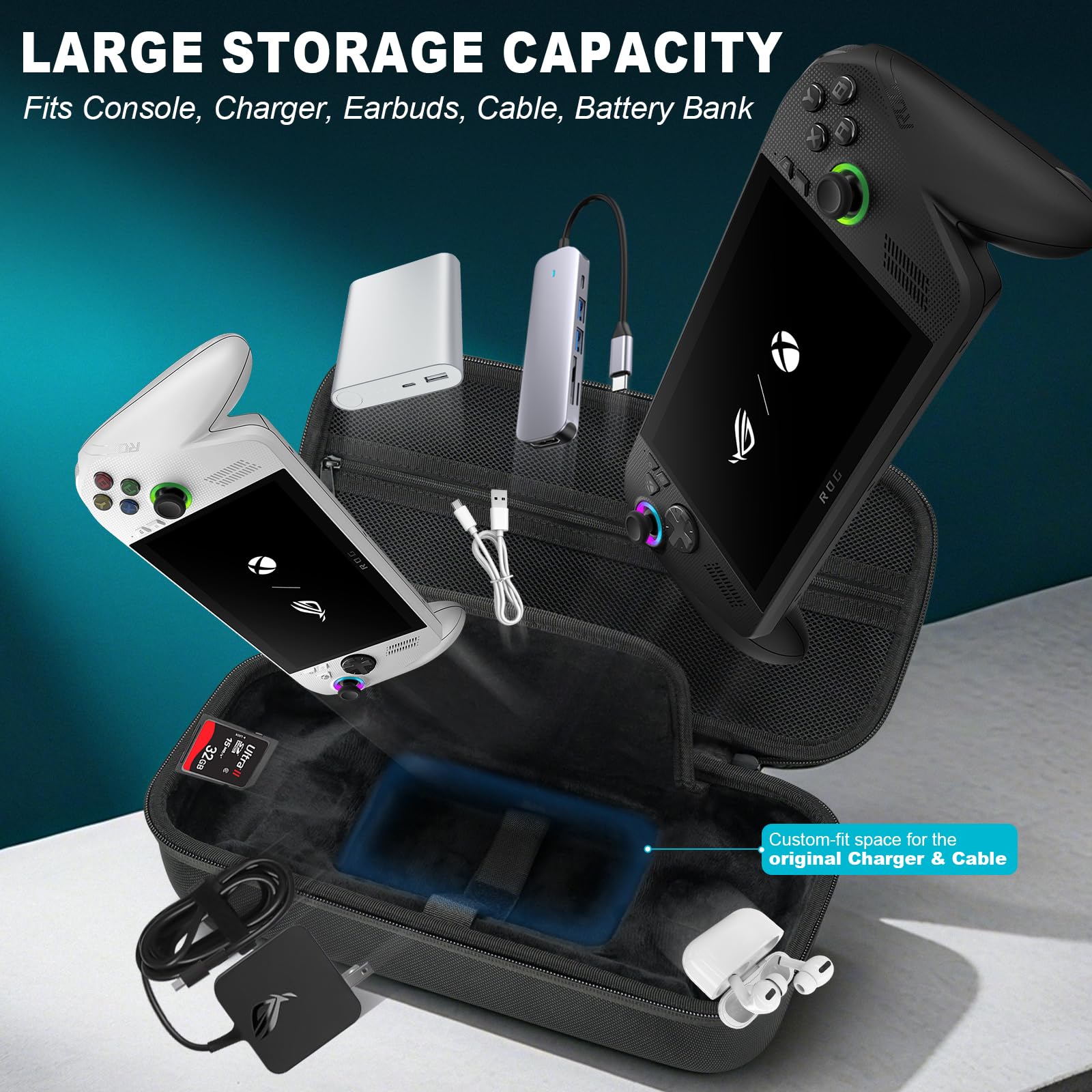 Large Capacity Carrying Case f - Gaming Console Asus ulasan dan harga