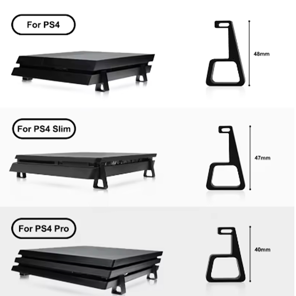 1Set For PS4 Slim Pro Feet Sta - Gaming Console With Phone ulasan dan harga
