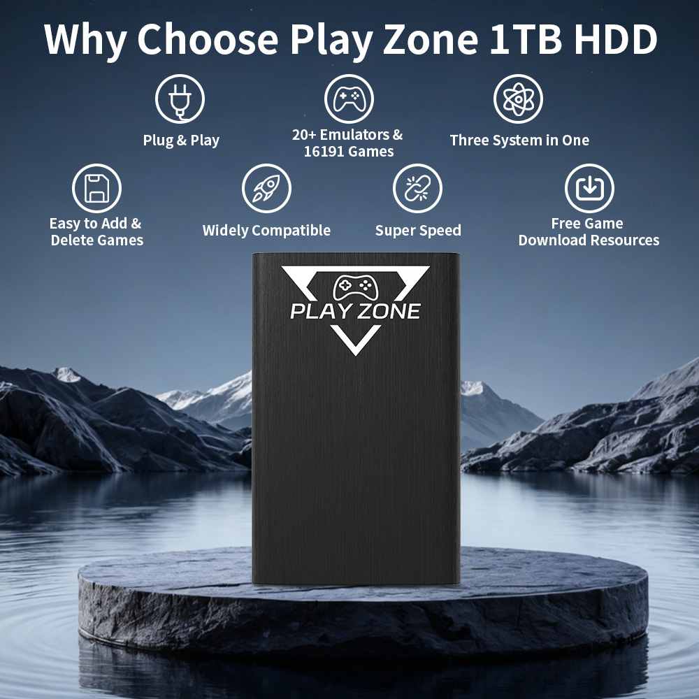 Play Zone 1TB Portable Gaming  - Gaming Console Zone ulasan dan harga