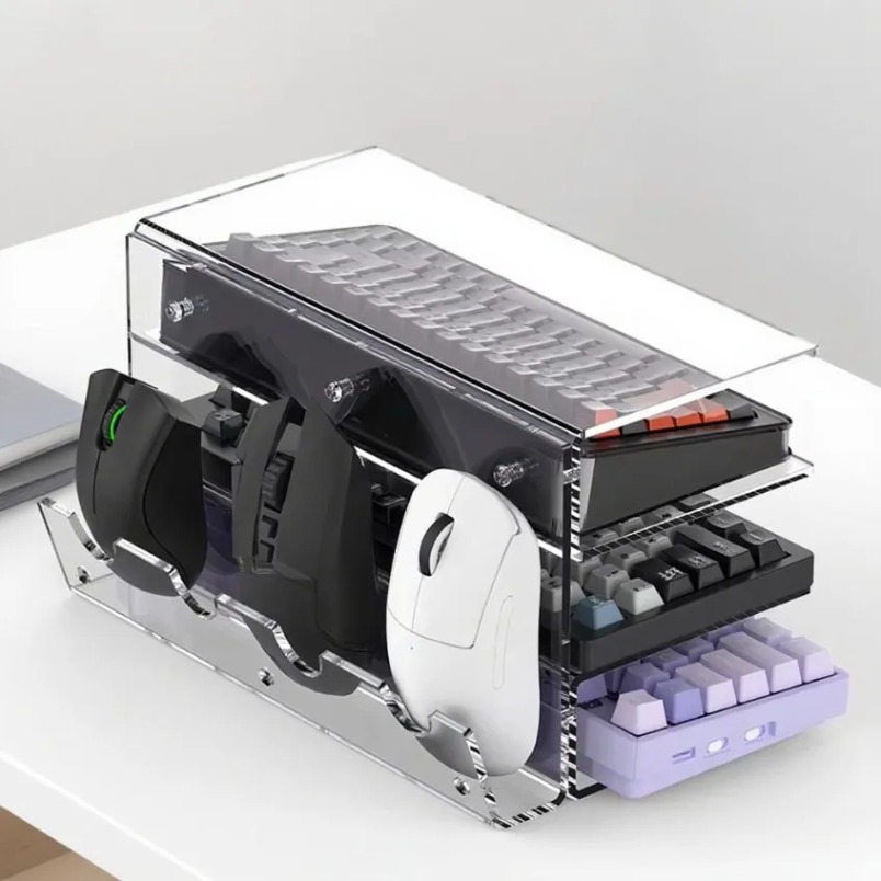 Keyboard Display Stand 3 Tier  - Gaming Console Keyboard ulasan dan harga