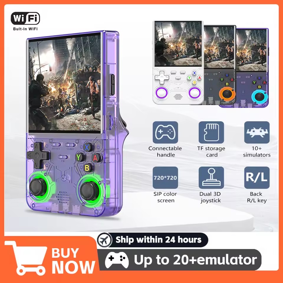 R36 Ultra Retro Handheld Video - Gaming Console R36 ulasan dan harga
