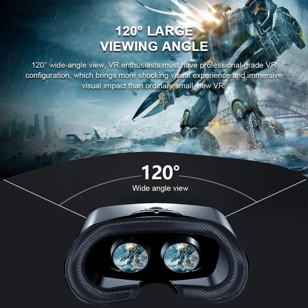 VRG Pro Virtual Reality VR Gla - Gaming Console Joystick ulasan dan harga