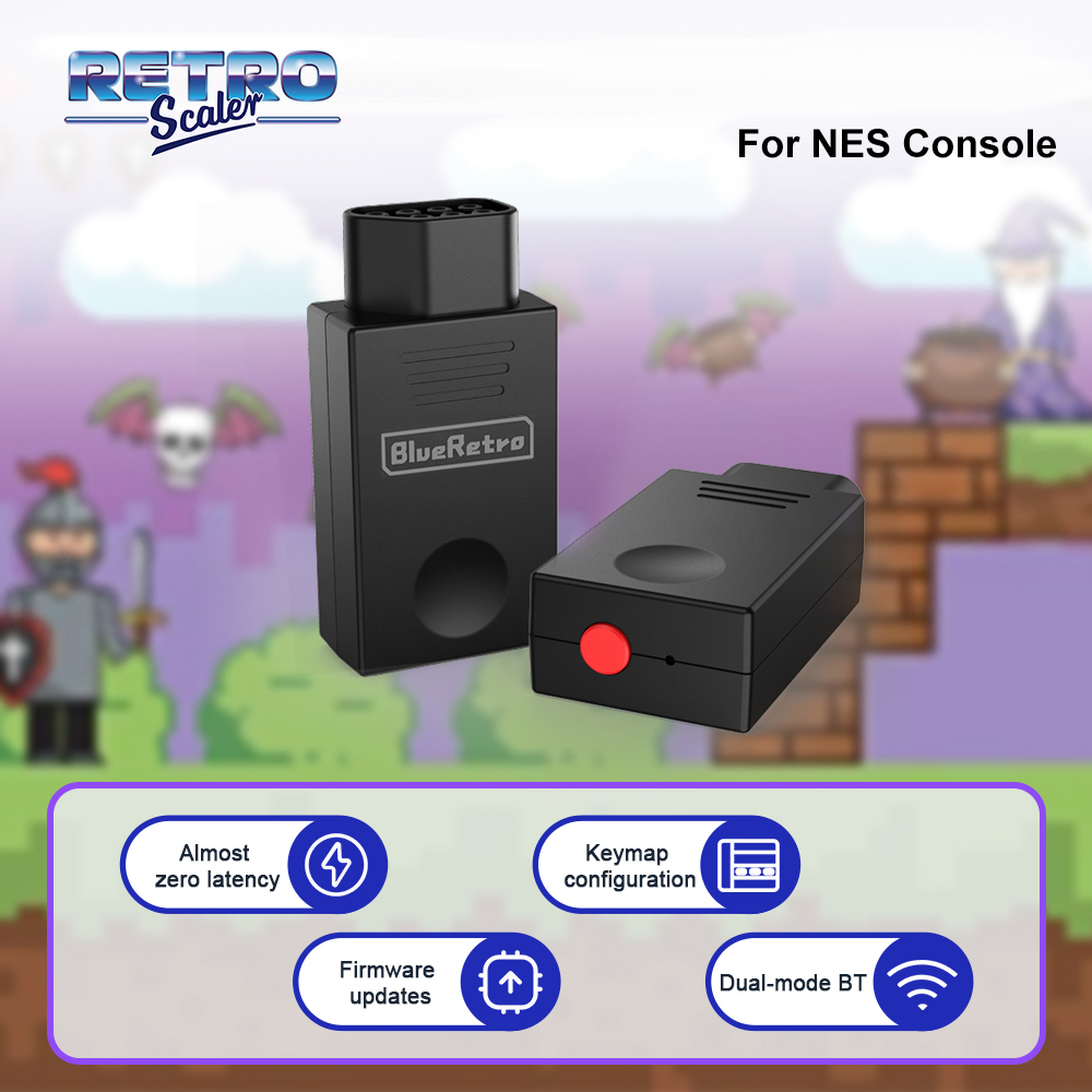 RetroScaler Blueretro Wireless - Gaming Console Joystick ulasan dan harga