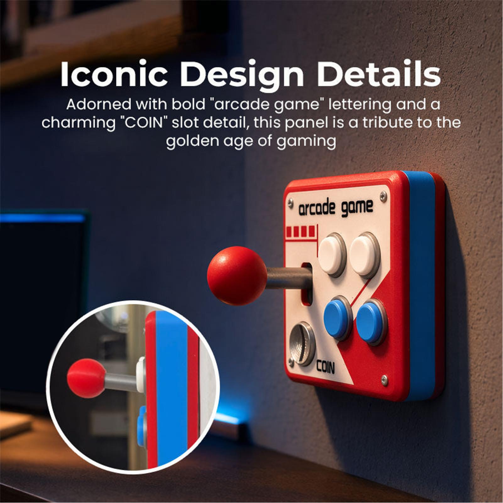 Creative Retro Arcade Game Lig - Gaming Console Joystick ulasan dan harga