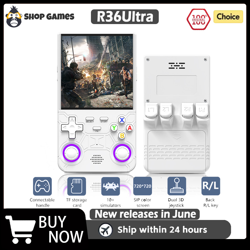 R36 Ultra Open Source R36S Vid - Gaming Console R36 ulasan dan harga