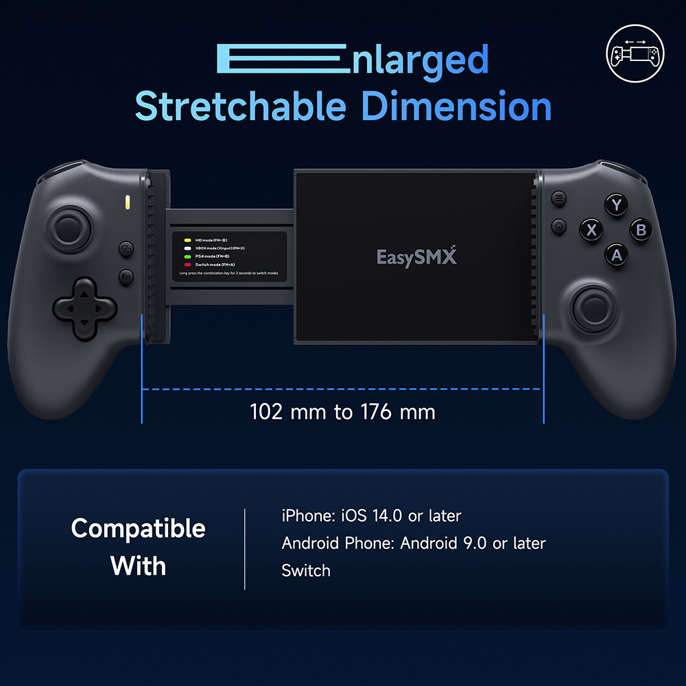 EasySMX M15 Bluetooth Mobile P - Gaming Console For Phone ulasan dan harga