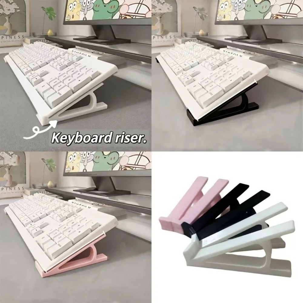 2pc Ergonomic Keyboard Riser F - Gaming Console Keyboard ulasan dan harga