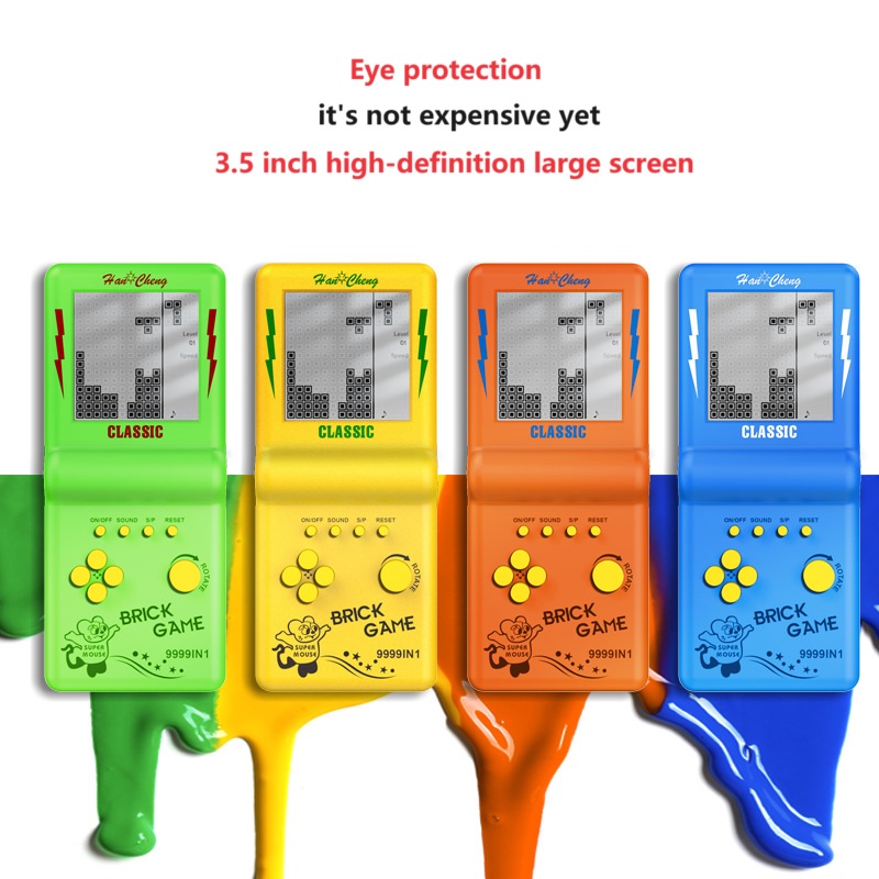 Russian Blocks Game Portable H - Gaming Console 4 Year Old ulasan dan harga
