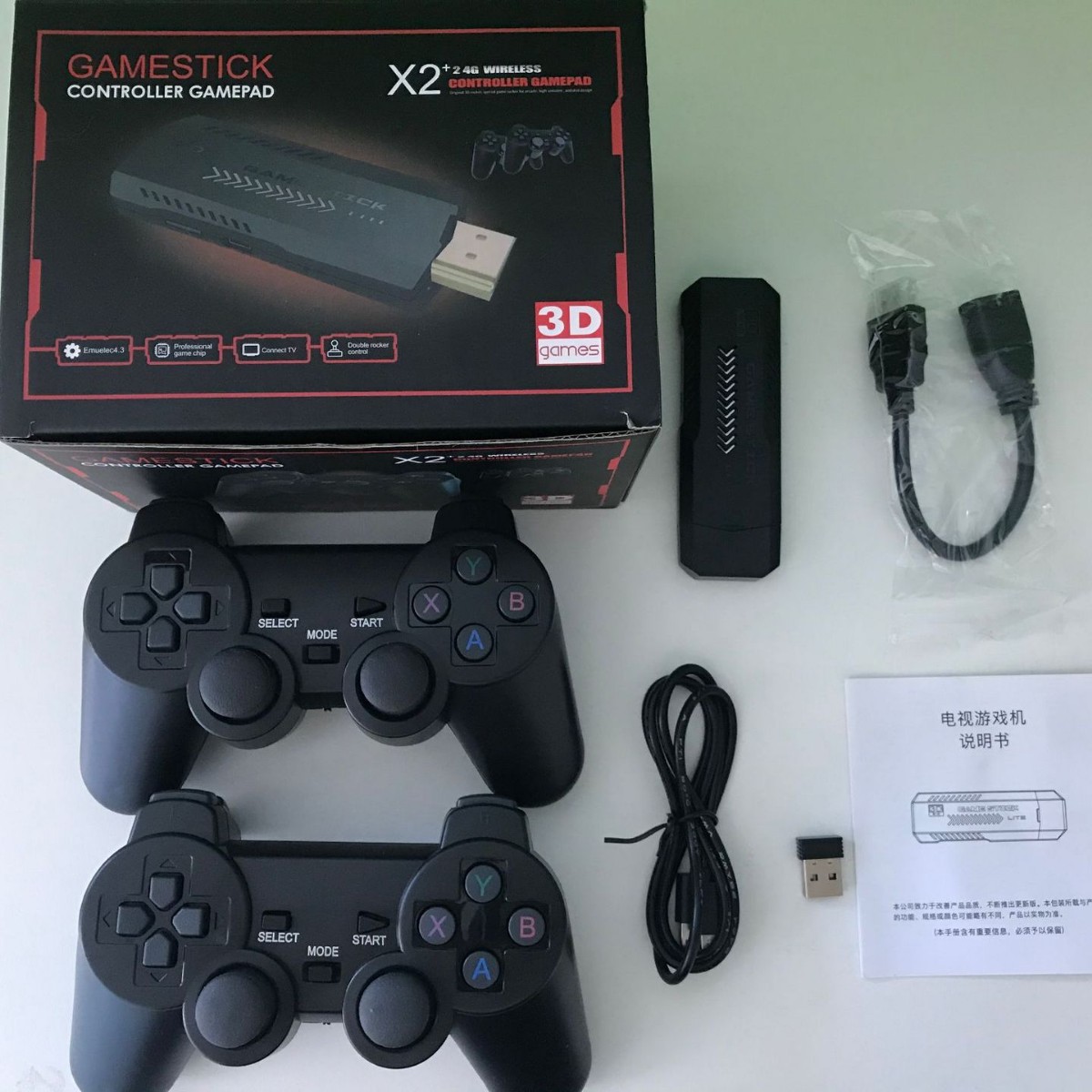 X2 Retro Video Game Console 2. - Gaming Console Stick ulasan dan harga