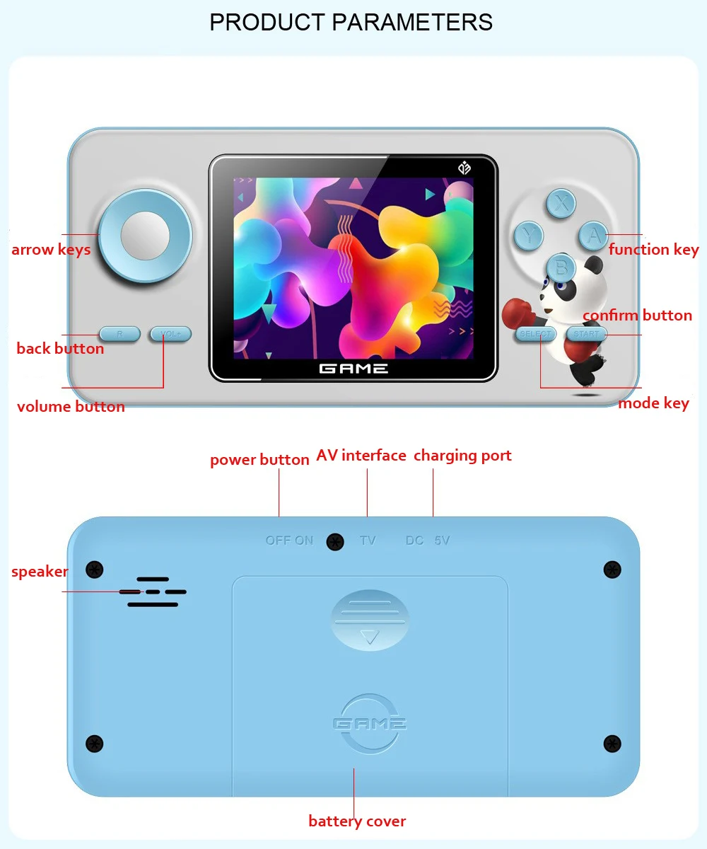 New S5 Mini Retro Video Gaming - Gaming Console 4 Year Old ulasan dan harga